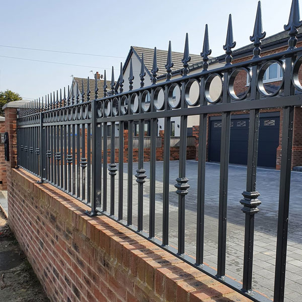 Railings at Liverpool property