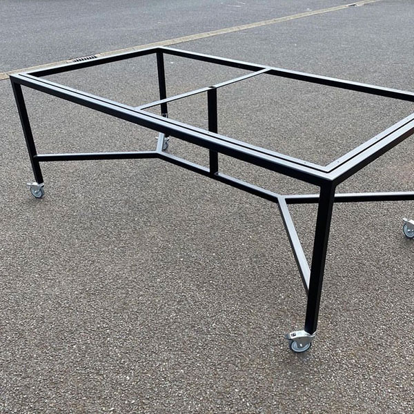 Bespoke steel fabrication on wheels