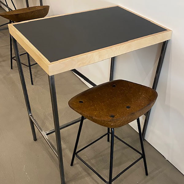 Fabricated tables and chairs