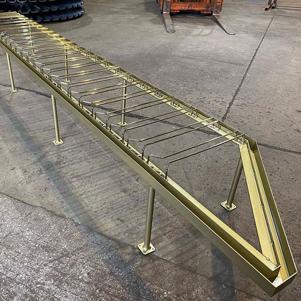 Bespoke fixtures made by Pyramid Engineering in Liverpool